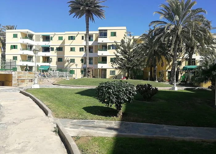 아파트 Huella Canaria Complejo Olas 플라야 델 잉글스